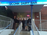 Quick stop at the UConn Dairy Bar!